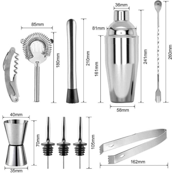 KIT DE COCTELERIA 12 PZ - Imagen 4