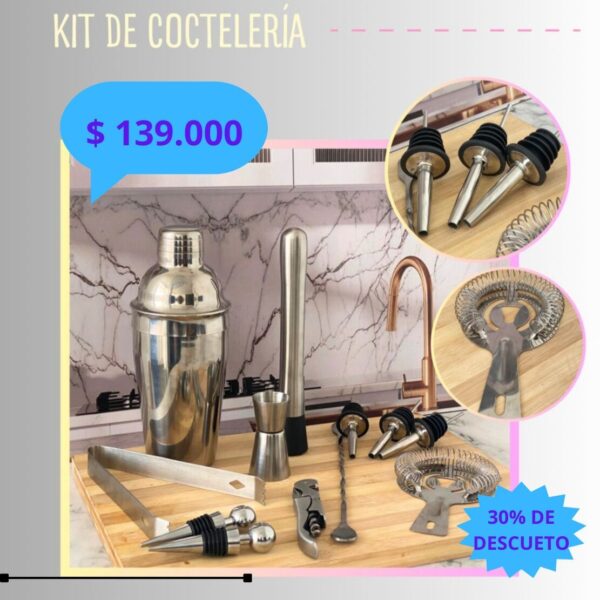 KIT DE COCTELERIA 12 PZ